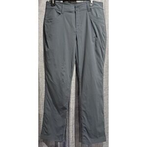 Eddie Bauer Womens Size 12 Blue/Gray Travex Travel Hiking Convertable Pants